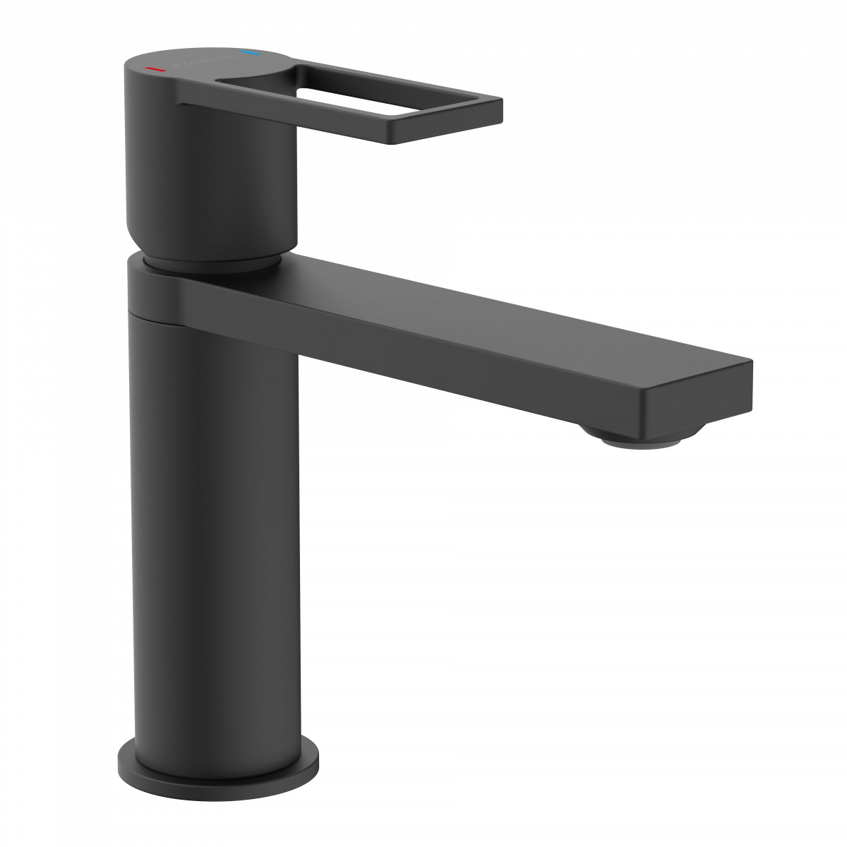 MANHATTAN Wash basin mixer, Black matt