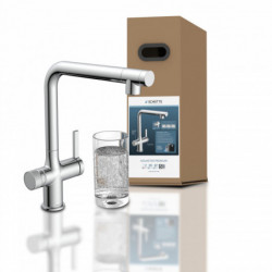 AQUASTAR PREMIUM, bruisende water kraan met koel- en filtersysteem, chroom