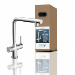 AQUASTAR PREMIUM, bruisende water kraan met koel- en filtersysteem, chroom