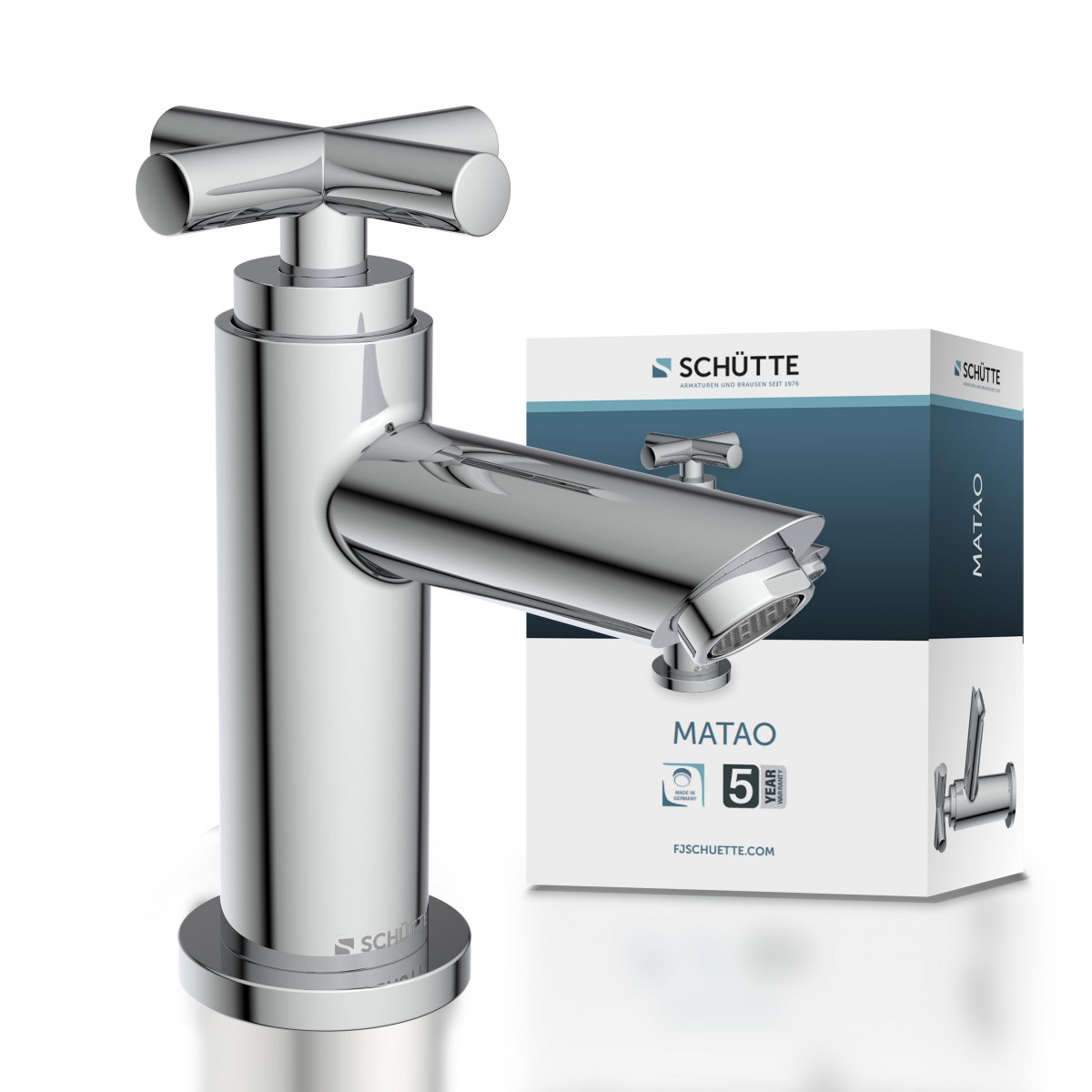 MATAO Cold water tap, chrome