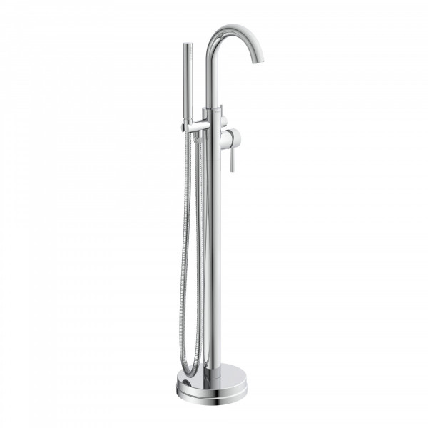 CORNWALL Bathtub mixer, chrome, freestanding