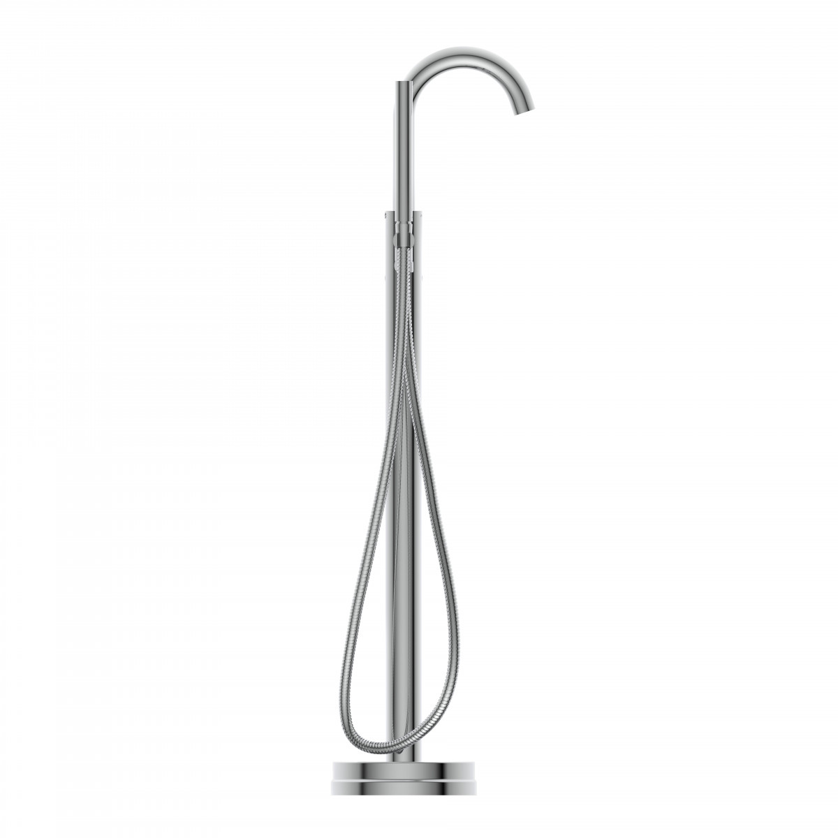 CORNWALL Bathtub mixer, chrome, freestanding