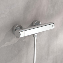 VITA Mitigeur thermostatique de douche, Chromé