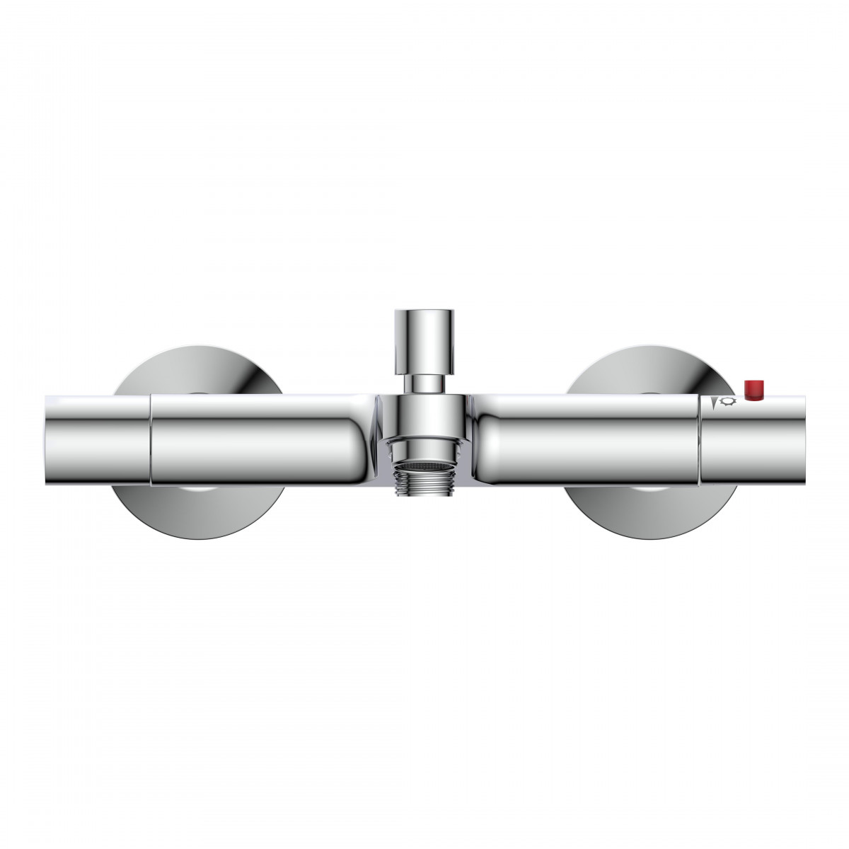 VICO Thermostat Wannenfüllarmatur, Chrom