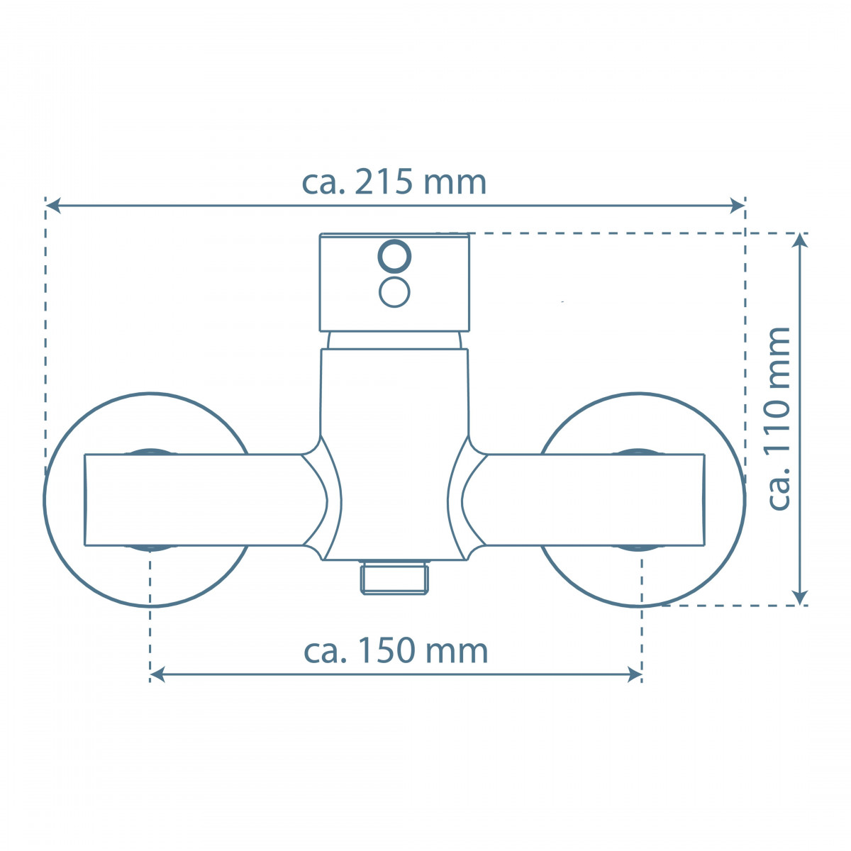 LAURANA Shower mixer, chrome