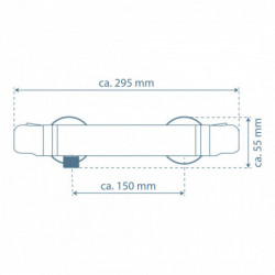 VINEA Thermostat Duscharmatur, Chrom