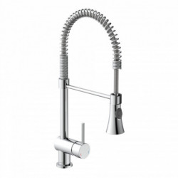 CORNWALL Sink mixer low pressure, chrome, with spiral spring