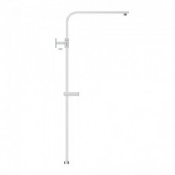 Shower rail complete, incl. wall bracket and wall mounting - 02264