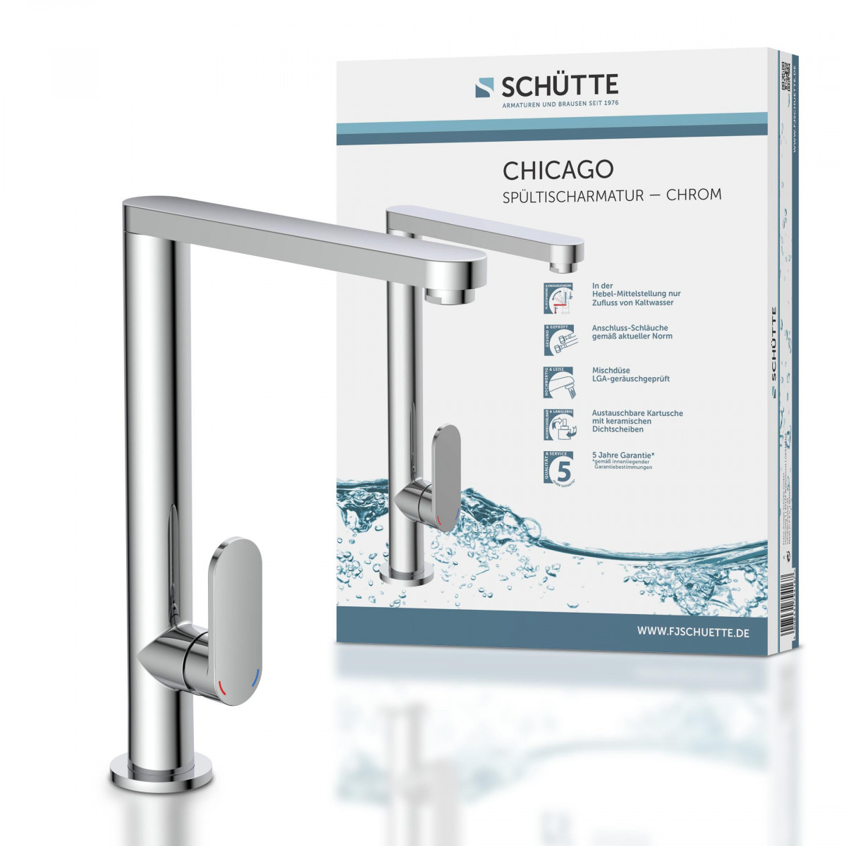 CHICAGO Sink mixer, chrome