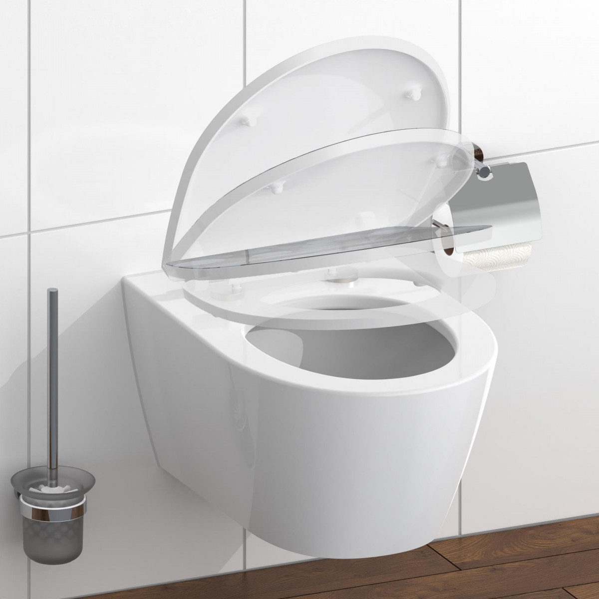 Duroplast HG Toilet Seat ROUND DIPS with Soft Close and Quick Release