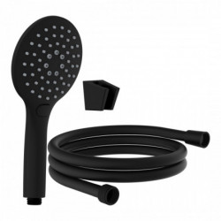 RAVEN Hand shower set, Black matt