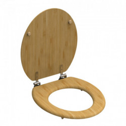 Abattant WC en Bambou Massif NATURAL BAMBOO