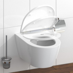 Duroplast High Gloss WC-Sitz HAPPY ELEPHANT, mit Absenkautomatik und Schnellverschluss