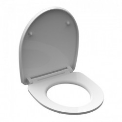 Abattant WC en Duroplast HG RAINDROP avec Frein de Chute et Déclipsable