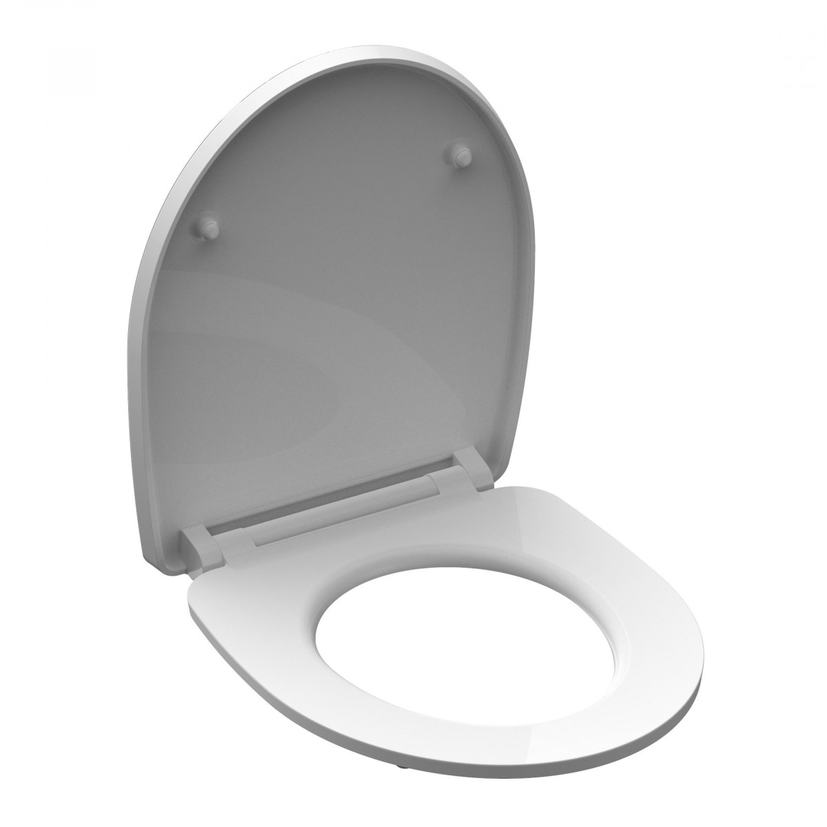 Abattant WC en Duroplast HG RAINDROP avec Frein de Chute et Déclipsable