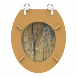 MDF Toilet Seat SOLID WOOD