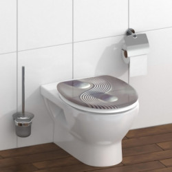 Abattant WC en Duroplast YIN&YANG avec Frein de Chute