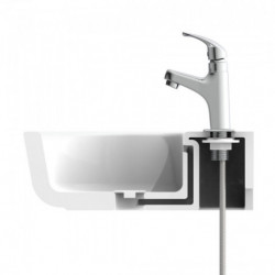 VICO Cold water tap, chrome