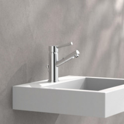 CORNWALL Robinetterie de lavabo basse pression, Chrome