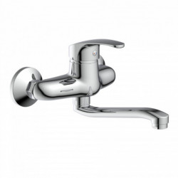 ORAZI Sink mixer, chrome, for wall fixing