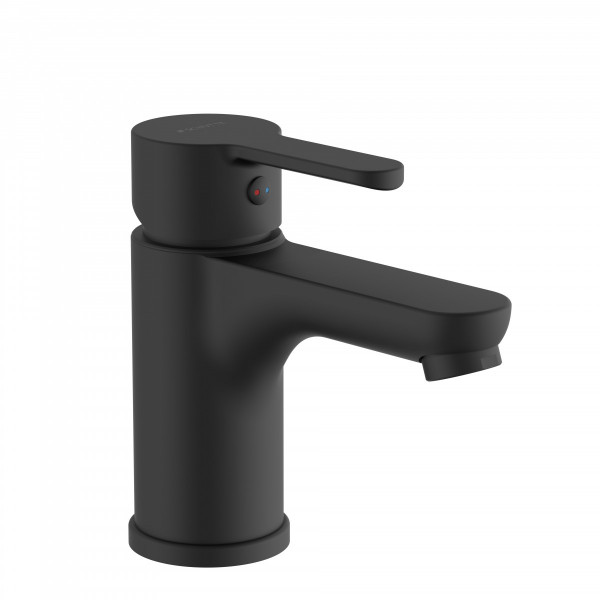 DENVER Wash basin mixer, black matt