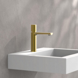 NEW York Wash basin mixer, gold matt