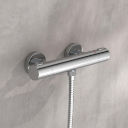 LOS ANGELES Thermostatic shower mixer, Chrome