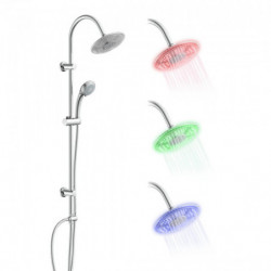 GALAXIS LED Overhead shower set, chrome