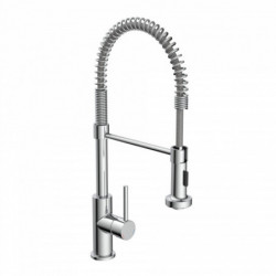 BOSTON Sink mixer, chrome, with spiral spring