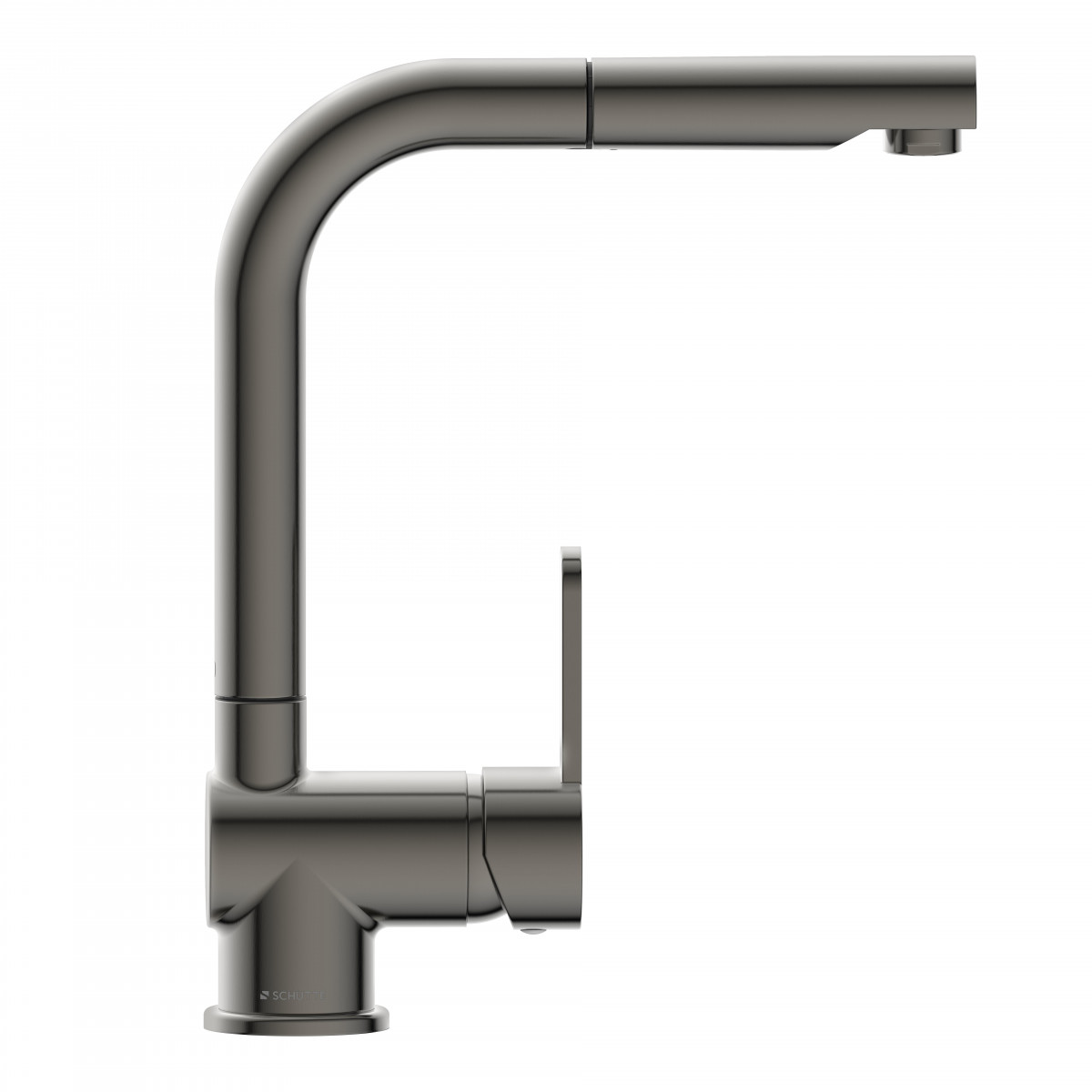 LONDON Sink mixer, graphite matt, with pull-out spout