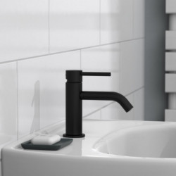 ARAGON Robinet eau froide, Noir mat