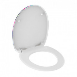 Abattant WC en Duroplast NEON PAINT avec Frein de Chute