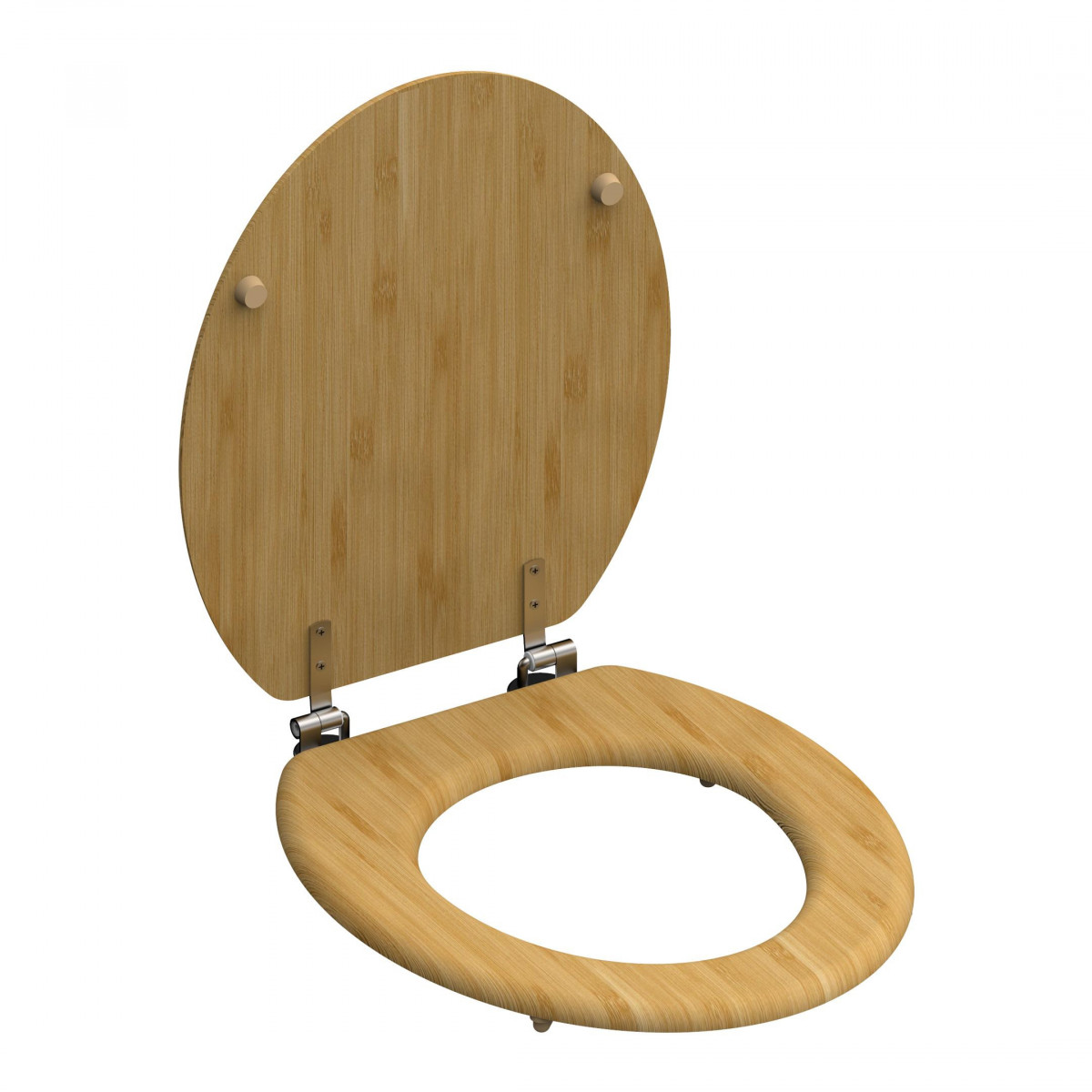 Bamboo Toilet Seat NATURAL BAMBOO