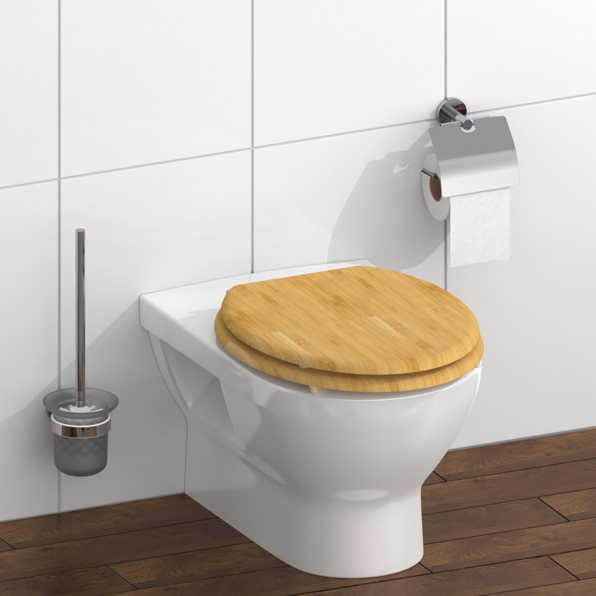 Bamboe WC-Bril NATURAL BAMBOO