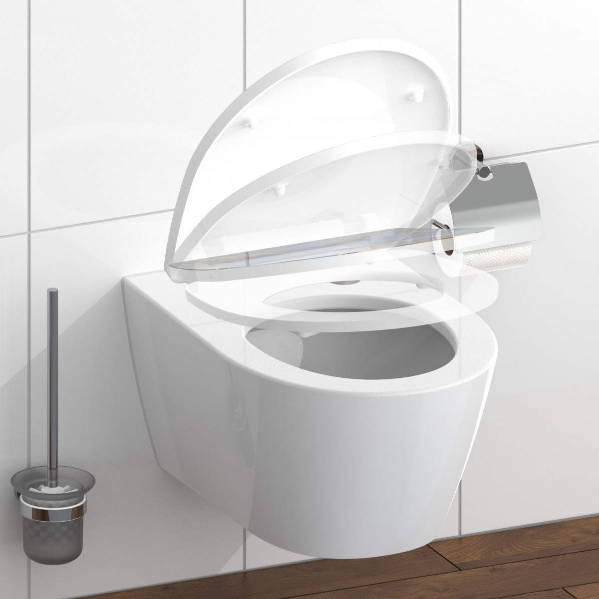 Abattant WC en Duroplast HG HAPPY ELEPHANT avec Frein de Chute et Déclipsable