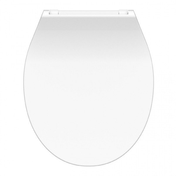 Duroplast Toilet Seat Ultra Thin SLIM WHITE with Soft Close and Quick Release