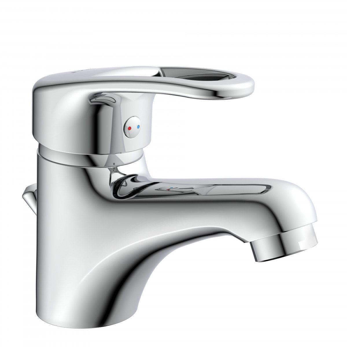 BATONI Wash basin mixer, chrome