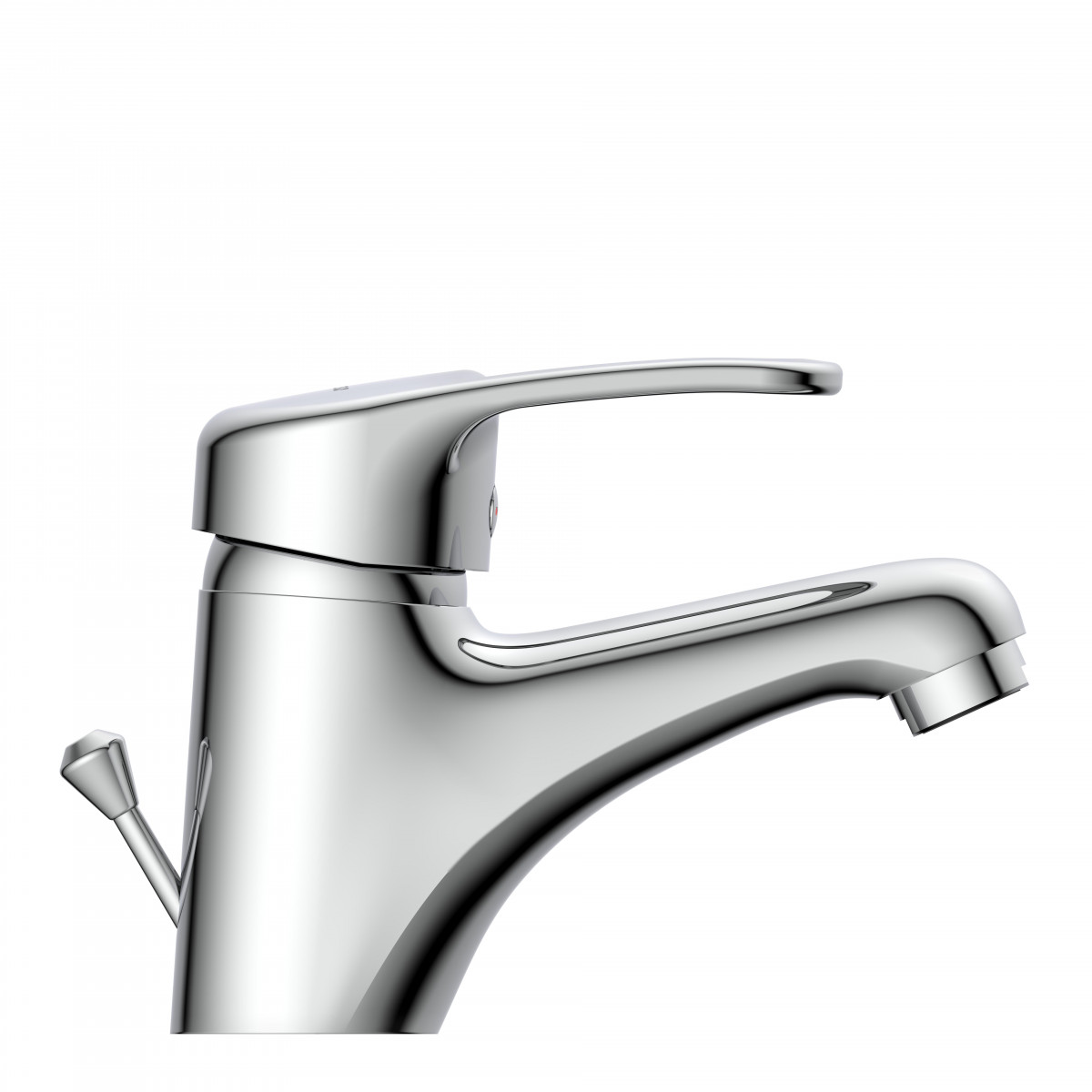 BATONI Wash basin mixer, chrome