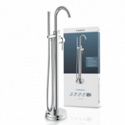 CORNWALL Bathtub mixer, chrome, freestanding