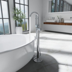 CORNWALL Bathtub mixer, chrome, freestanding