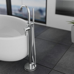 CORNWALL Bathtub mixer, chrome, freestanding