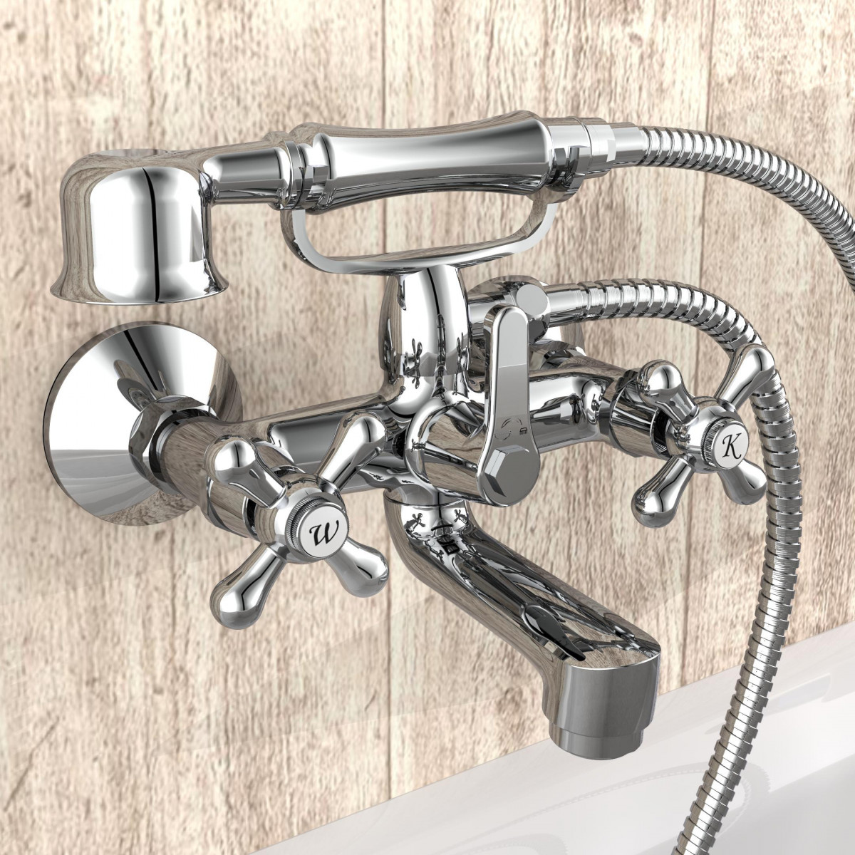 ELK Bathtub mixer, chrome