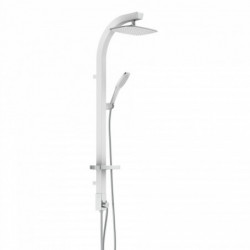 Overhead shower set, white