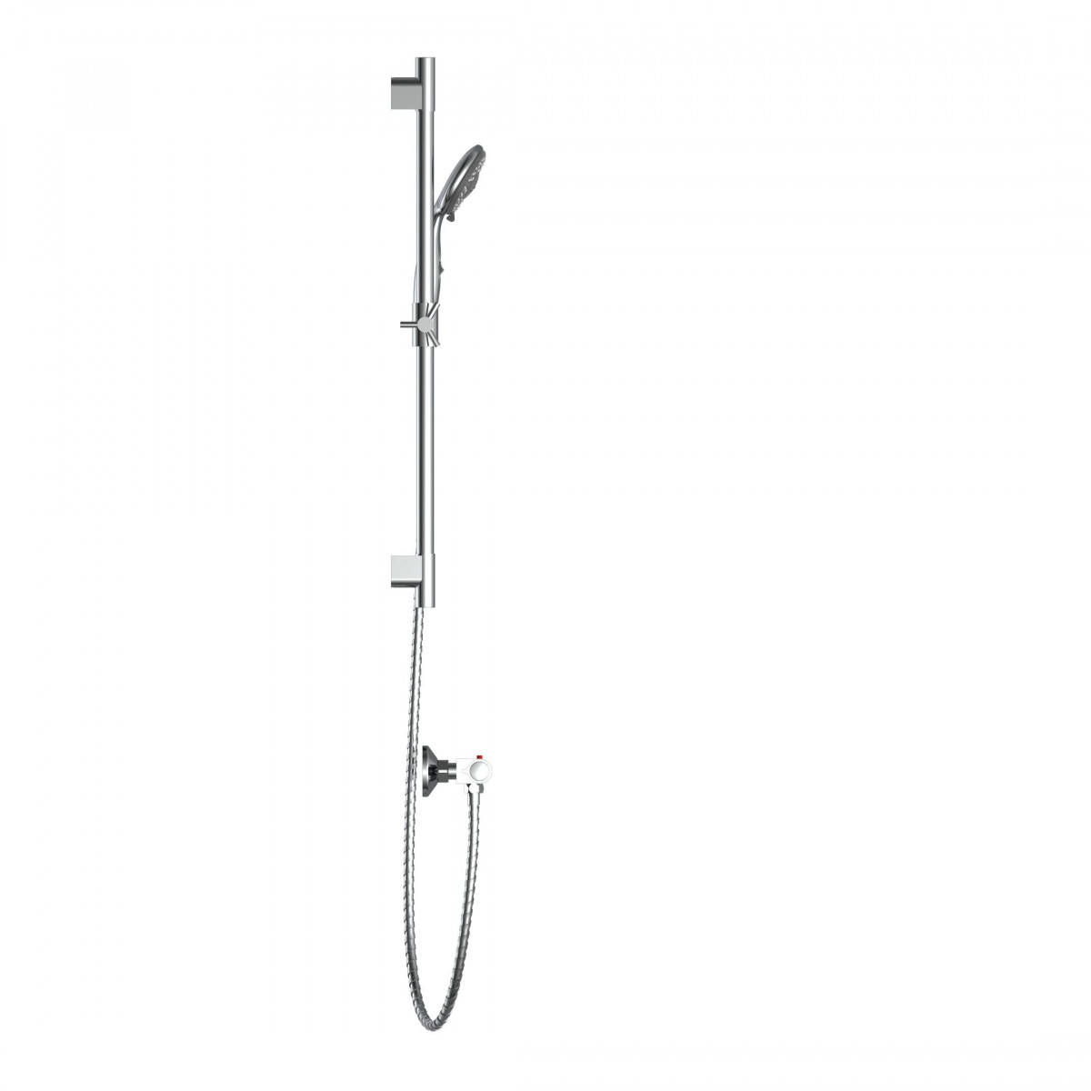 AQUA 2 SAVE Thermostatic shower mixer, chrome