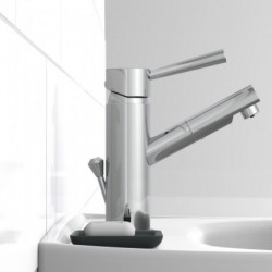 CORNWALL Wash basin mixer low pressure, Chrome