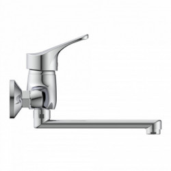 ATTICA Sink mixer, chrome, for wall fixing