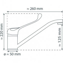 VITAL Sink mixer, chrome