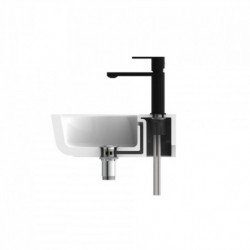 MANHATTAN Wash basin mixer, Black matt