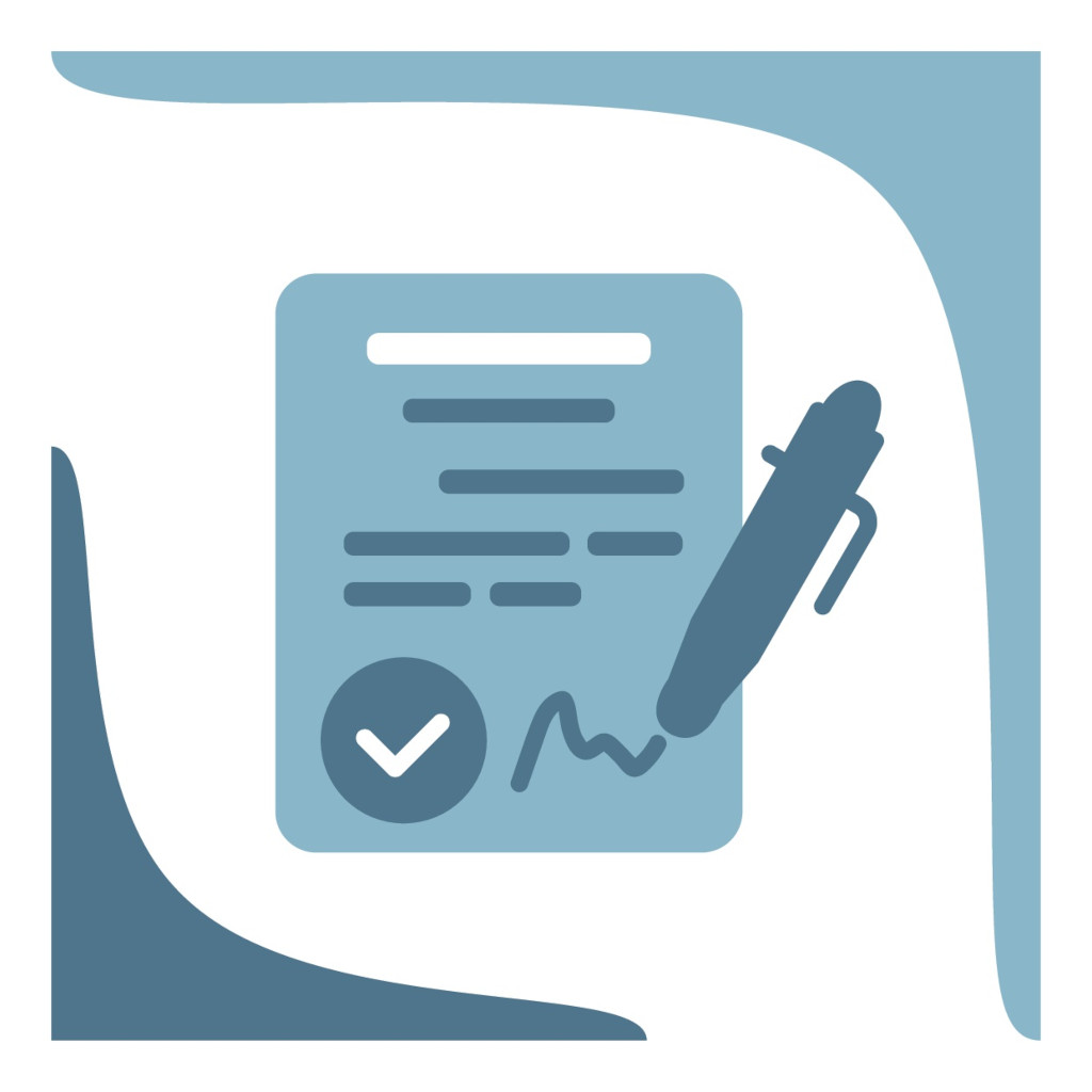 Icon: Sign contract