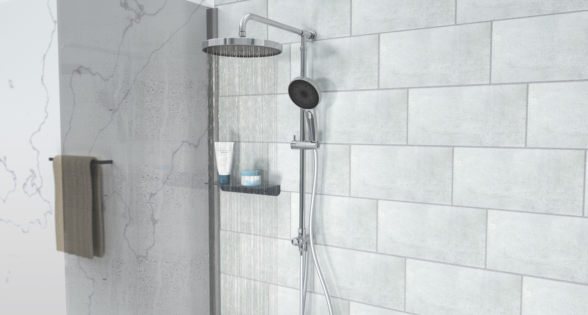 SAMOA RAIN : douche sans thermostat